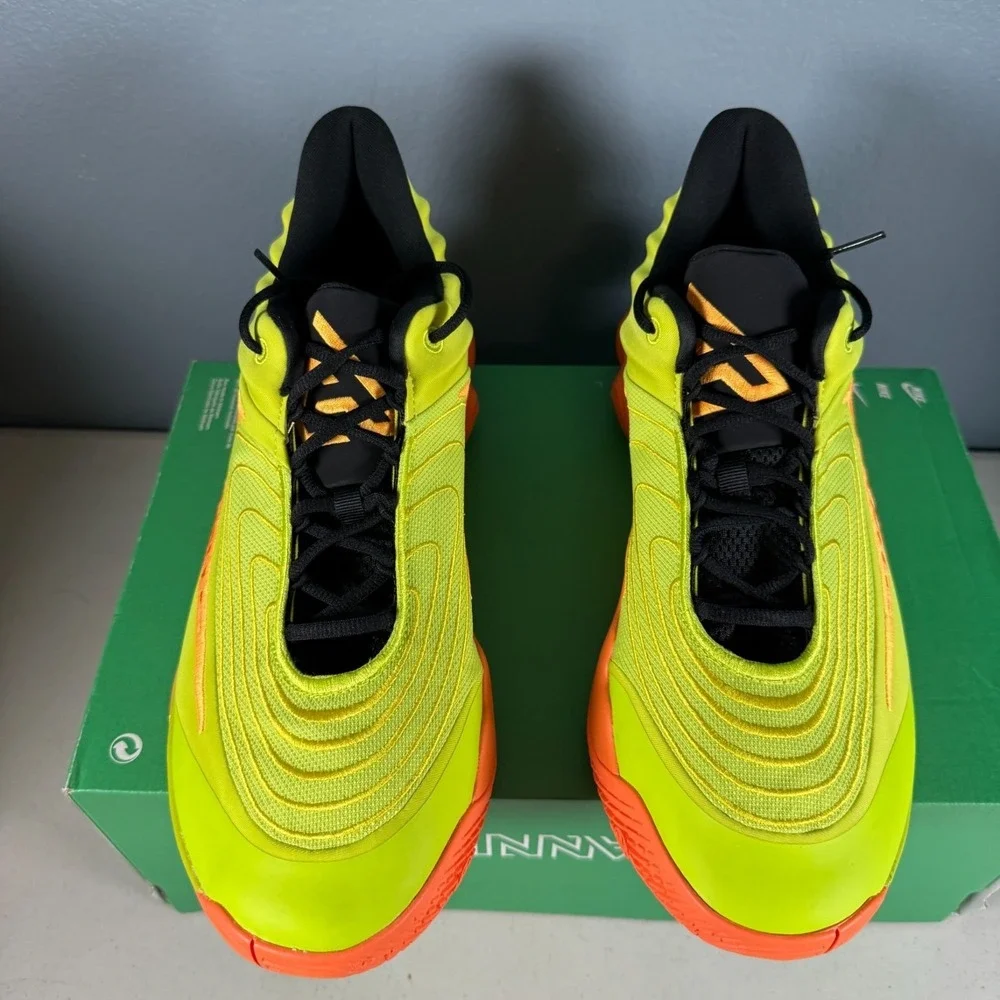 Nike‎ Giannis Immortality 4 Cyber Bright Neon Basketball Shoes Mens Size 14